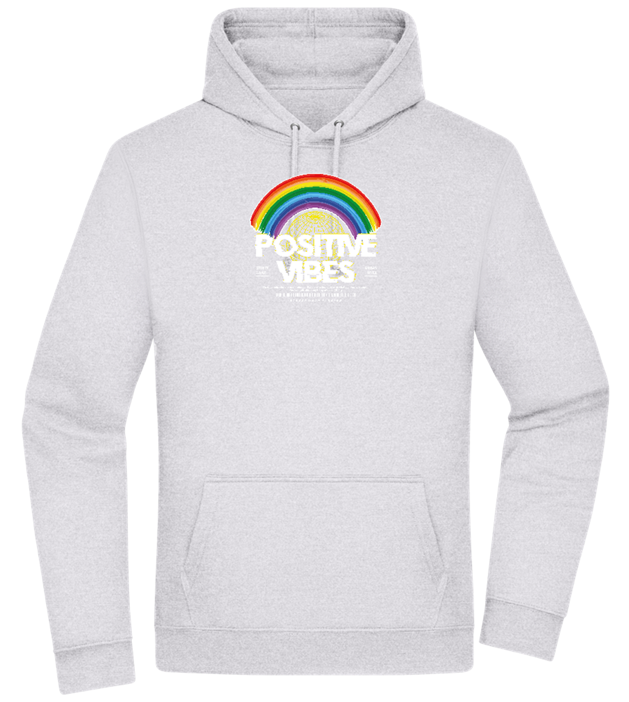 Positive Vibes Design - Premium Essential Unisex Hoodie_ORION GREY II_front