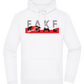 Fake Real Design - Premium Essential Unisex Hoodie_WHITE_front