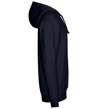 Fake Real Design - Premium Essential Unisex Hoodie_FRENCH NAVY_right