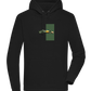 Retro F1 Design - Premium unisex hoodie_BLACK_front