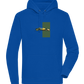 Retro F1 Design - Premium unisex hoodie_ROYAL_front