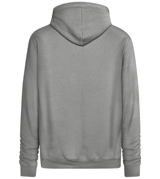 Only Here To Get Drunk Design - Premium unisex hoodie_ORION GREY II_back