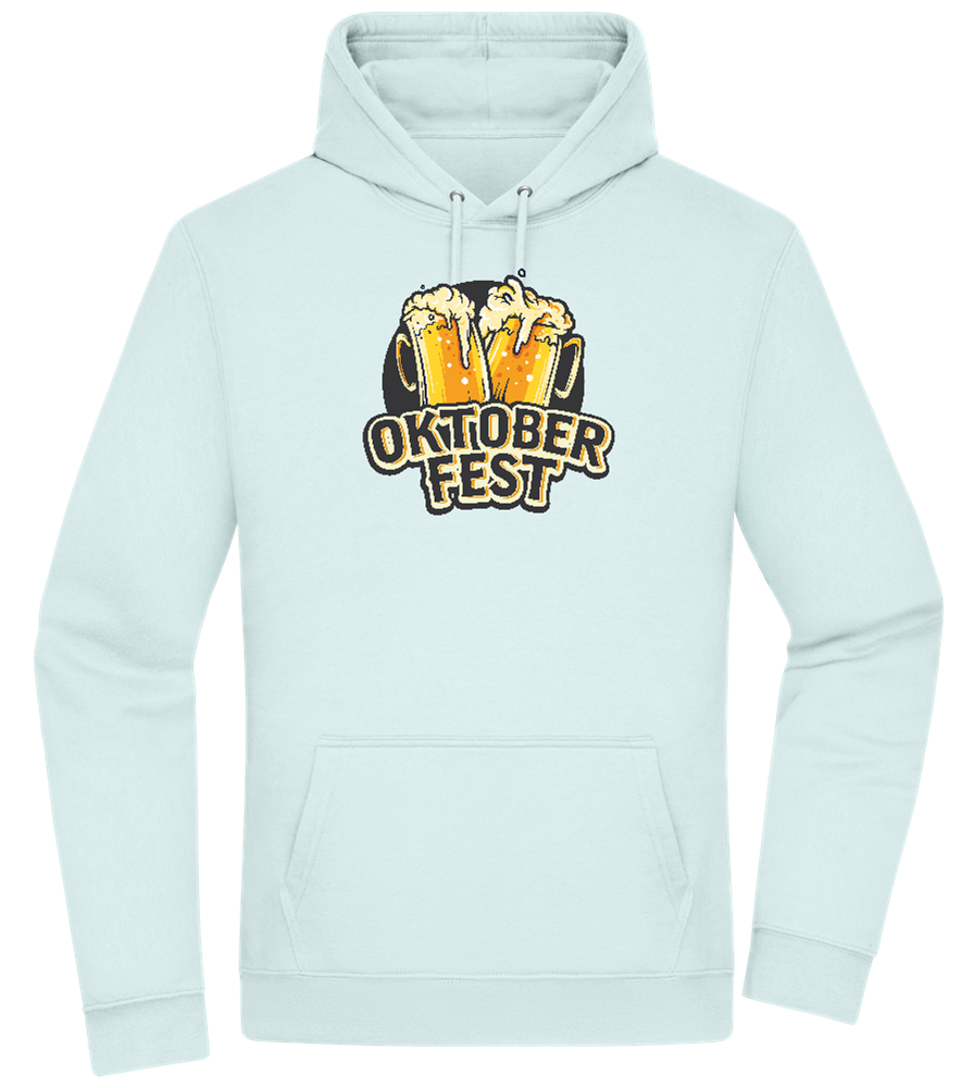 Oktoberfest Beers Design - Premium Essential Unisex Hoodie_ARCTIC BLUE_front