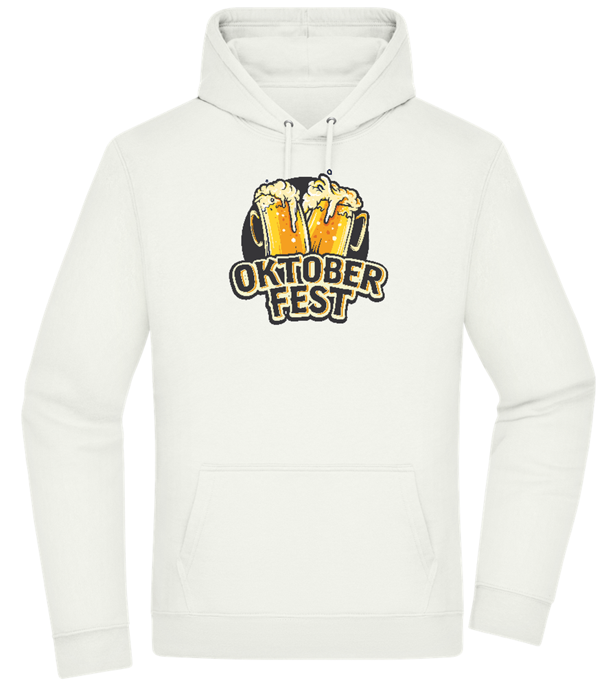 Oktoberfest Beers Design - Premium Essential Unisex Hoodie_CREAMY GREEN_front