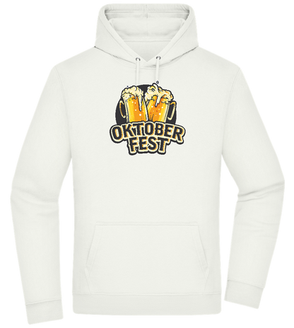 Oktoberfest Beers Design - Premium Essential Unisex Hoodie_CREAMY GREEN_front