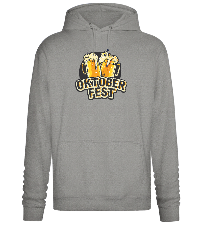 Oktoberfest Beers Design - Premium Essential Unisex Hoodie_ORION GREY II_front