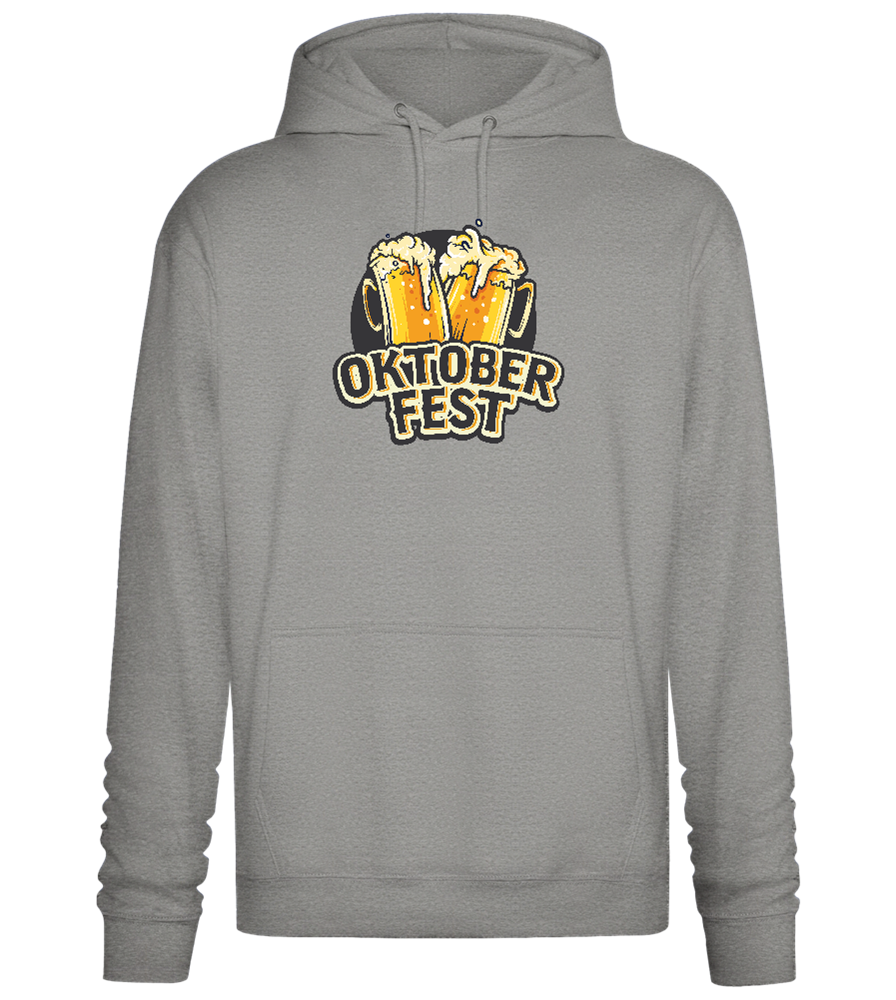 Oktoberfest Beers Design - Premium Essential Unisex Hoodie_ORION GREY II_front