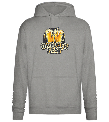 Oktoberfest Beers Design - Premium Essential Unisex Hoodie_ORION GREY II_front