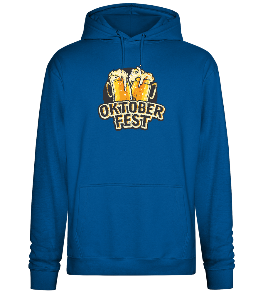 Oktoberfest Beers Design - Premium Essential Unisex Hoodie_ROYAL_front