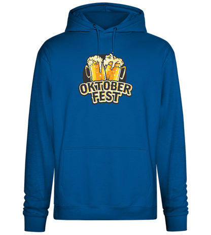 Oktoberfest Beers Design - Premium Essential Unisex Hoodie_ROYAL_front