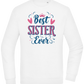 Best Sister Ever Design - Comfort Essential Unisex Sweater_WHITE_front