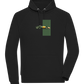 Retro F1 Design - Comfort unisex hoodie_BLACK_front