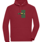 Retro F1 Design - Comfort unisex hoodie_BORDEAUX_front