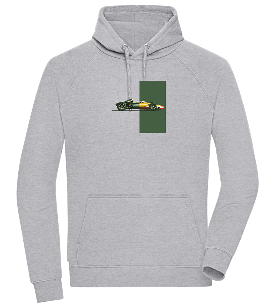 Retro F1 Design - Comfort unisex hoodie_ORION GREY II_front