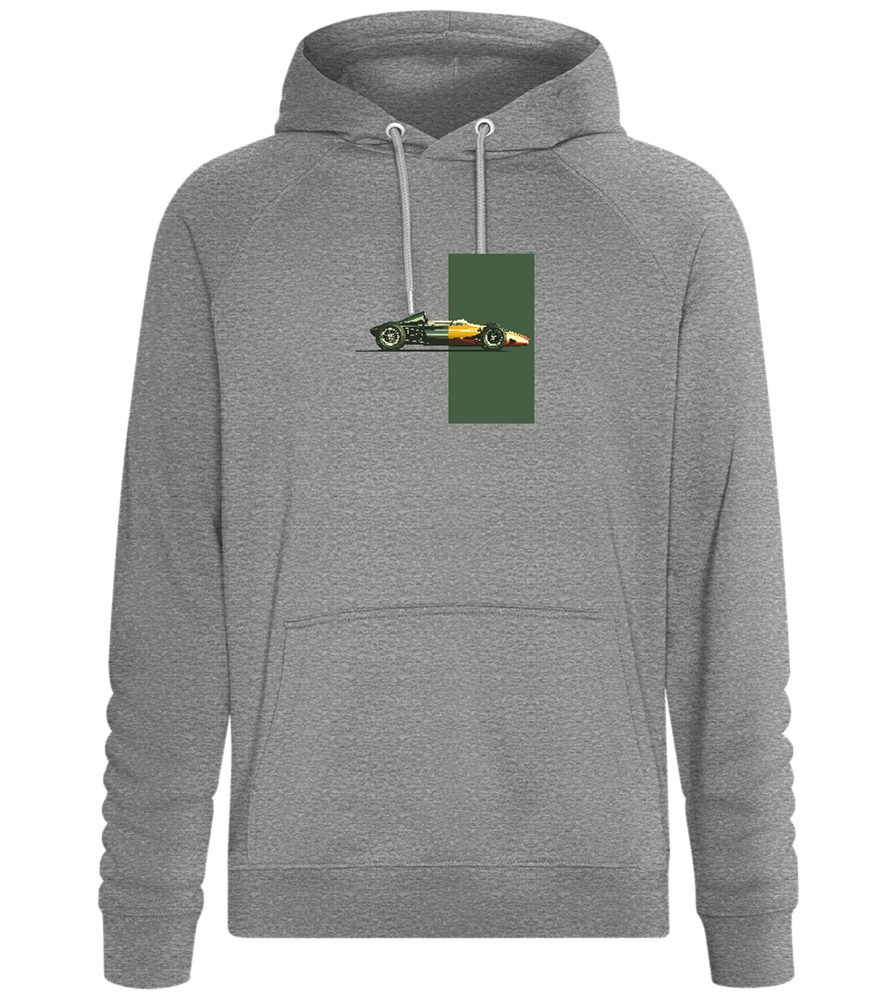 Retro F1 Design - Comfort unisex hoodie_ORION GREY II_front