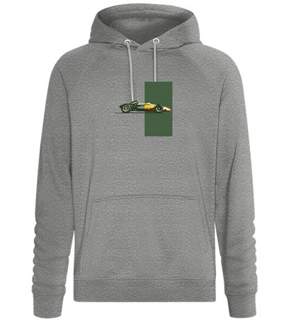 Retro F1 Design - Comfort unisex hoodie_ORION GREY II_front