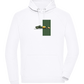 Retro F1 Design - Comfort unisex hoodie_WHITE_front