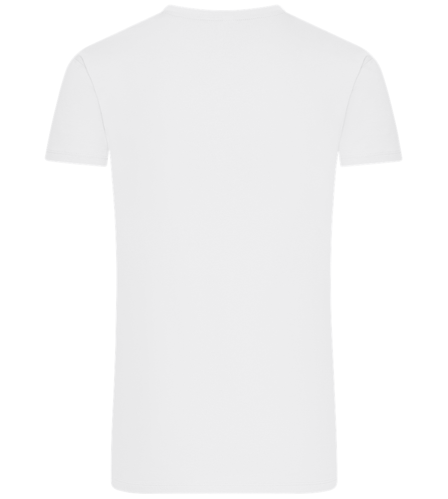 Only Here To Get Drunk Design - Comfort Unisex T-Shirt_WHITE_back
