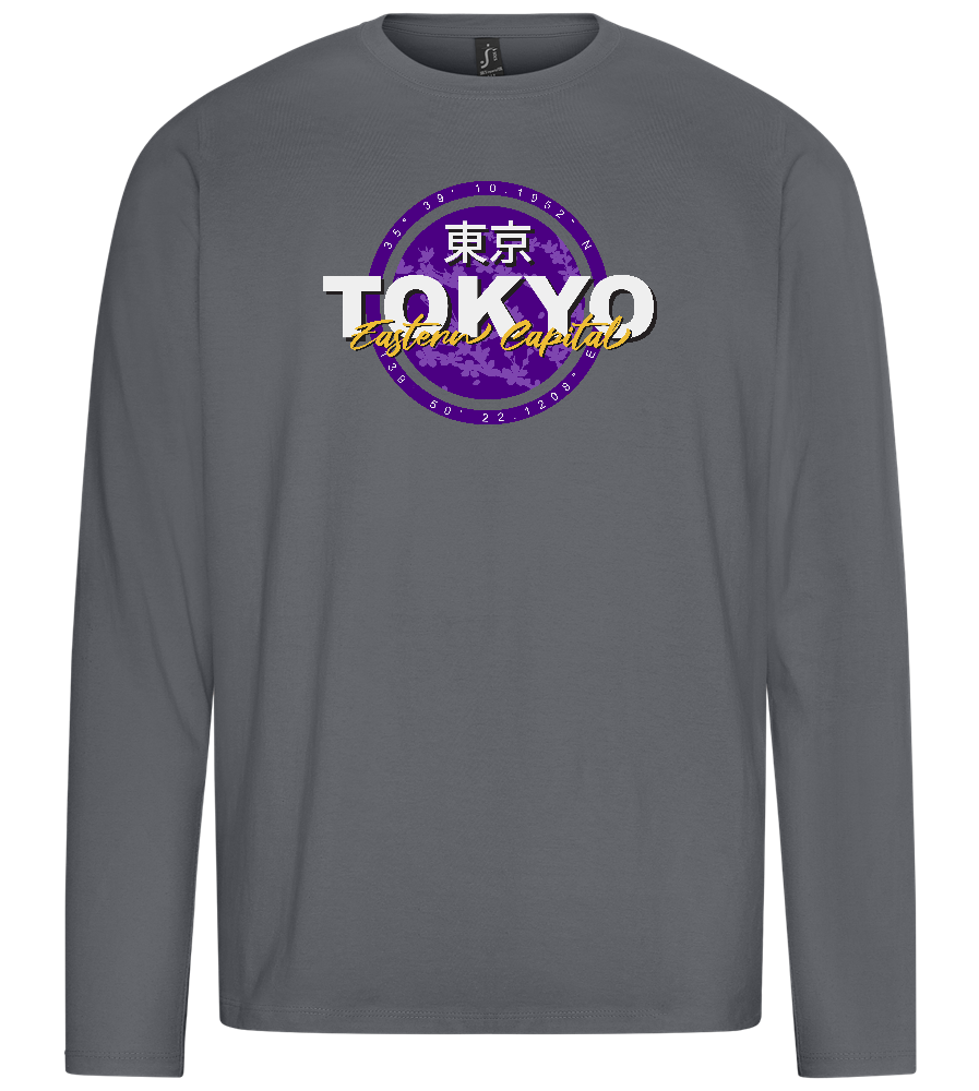 Eastern Capital Design - Premium men's long sleeve t-shirt_MOUSE GREY_front