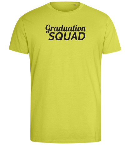 Graduation Squad Design - Comfort men's fitted t-shirt_GREEN APPLE_front