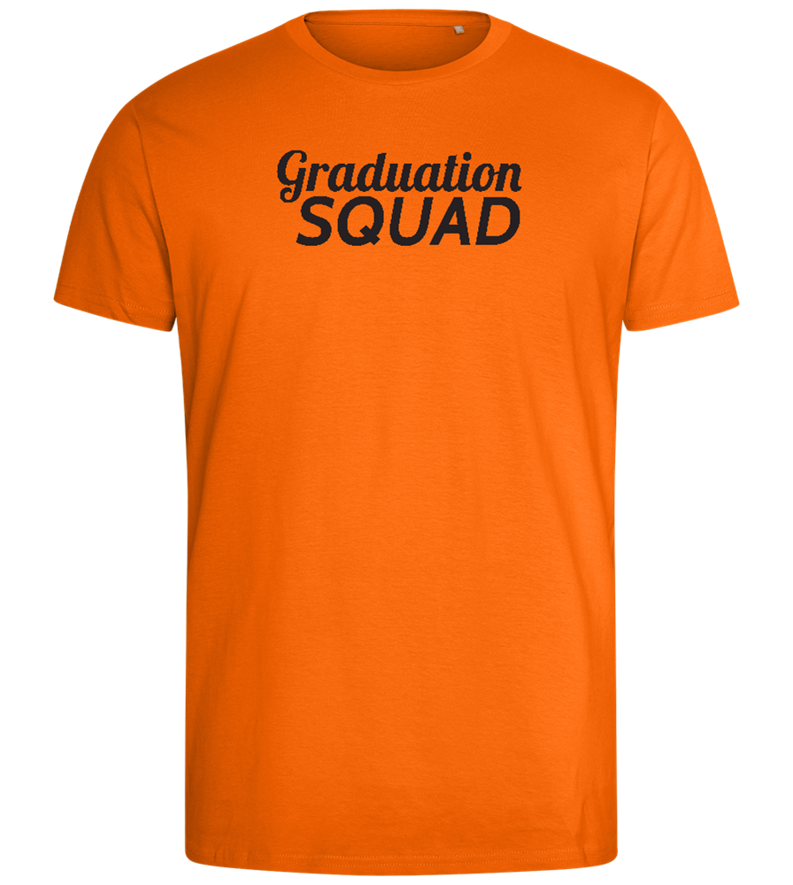 Graduation Squad Design - Comfort men's fitted t-shirt_ORANGE_front