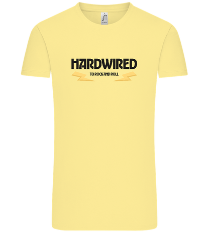 Hardwired Design - Comfort Unisex T-Shirt_AMARELO CLARO_front