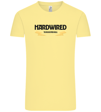 Hardwired Design - Comfort Unisex T-Shirt_AMARELO CLARO_front