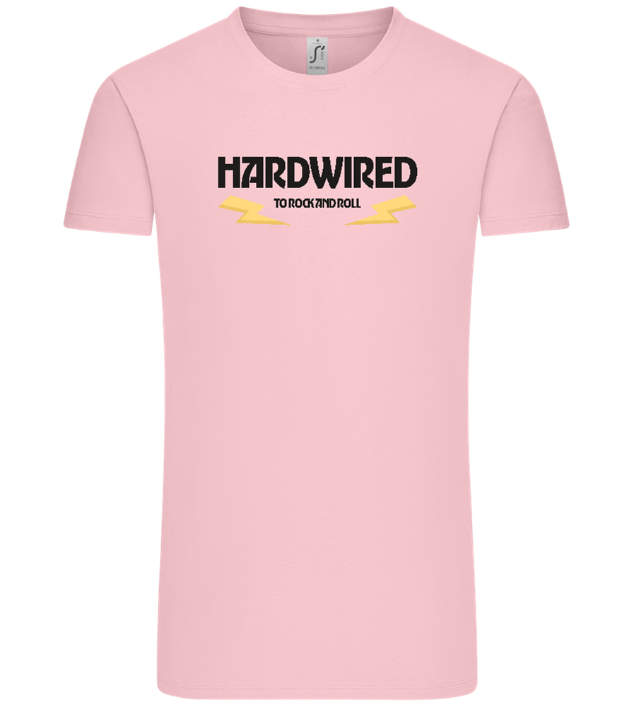 Hardwired Design - Comfort Unisex T-Shirt_CANDY PINK_front