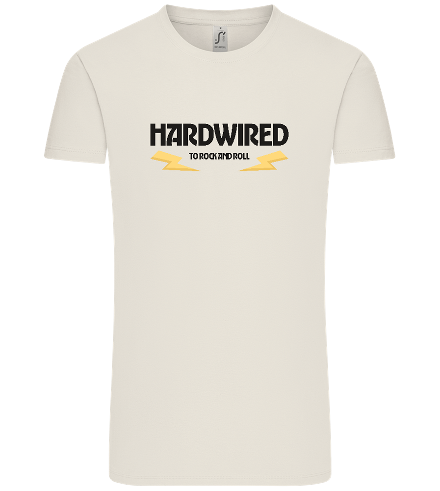 Hardwired Design - Comfort Unisex T-Shirt_ECRU_front