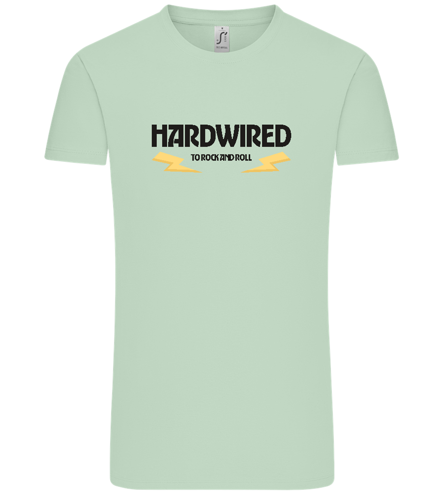Hardwired Design - Comfort Unisex T-Shirt_ICE GREEN_front