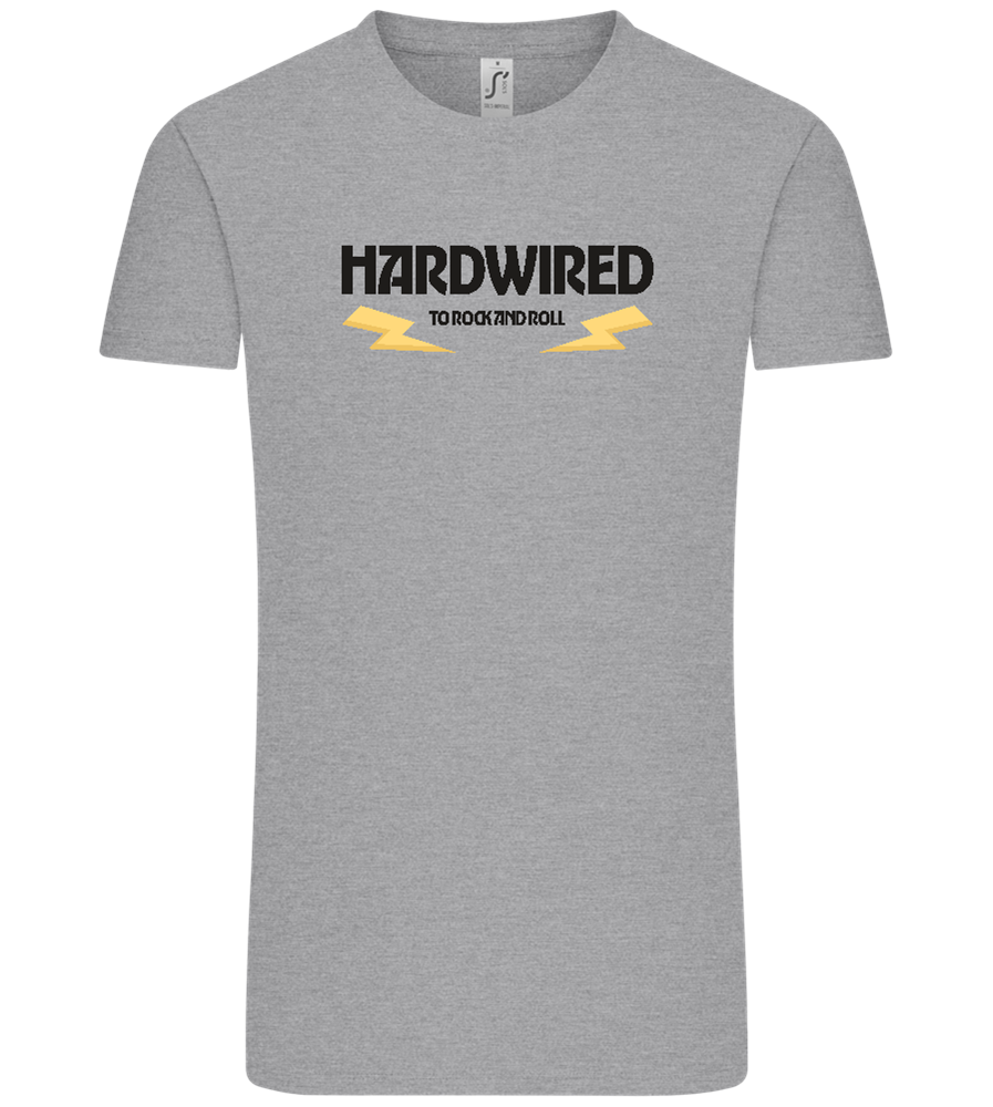 Hardwired Design - Comfort Unisex T-Shirt_ORION GREY_front