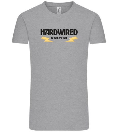 Hardwired Design - Comfort Unisex T-Shirt_ORION GREY_front