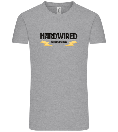 Hardwired Design - Comfort Unisex T-Shirt_ORION GREY_front