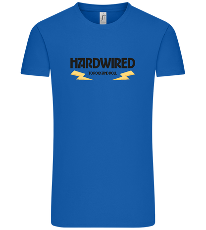 Hardwired Design - Comfort Unisex T-Shirt_ROYAL_front
