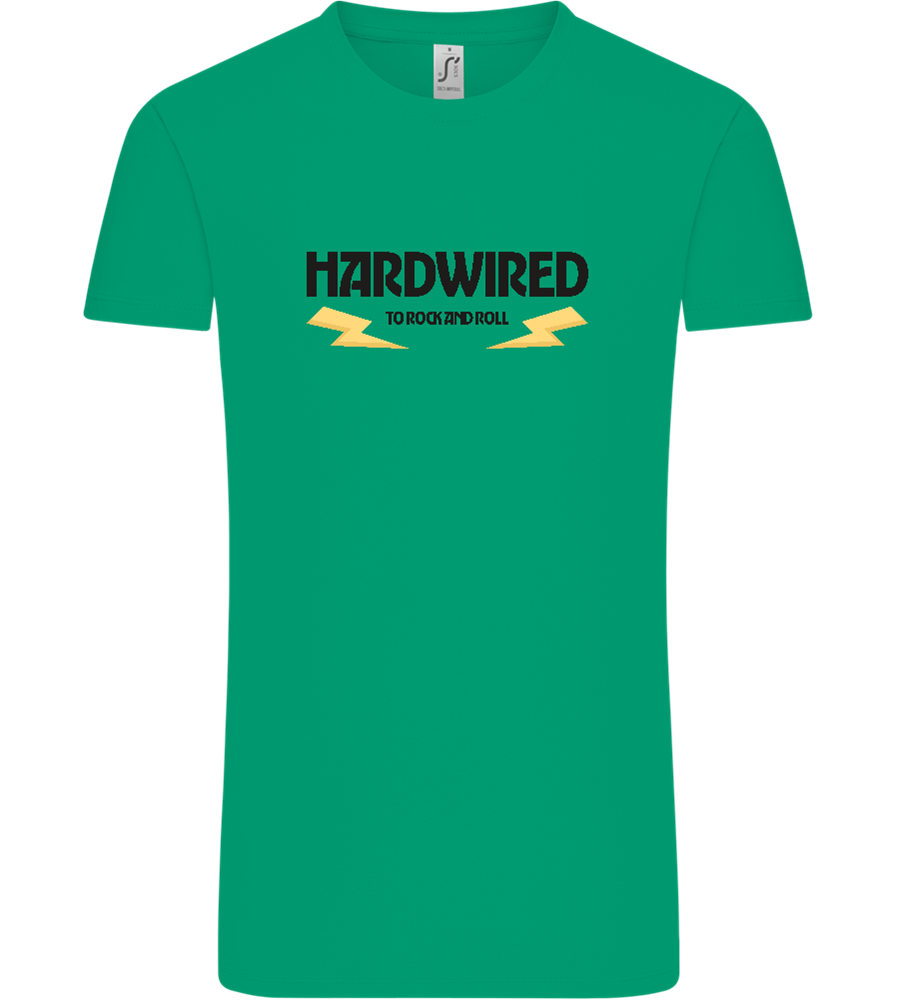 Hardwired Design - Comfort Unisex T-Shirt_SPRING GREEN_front