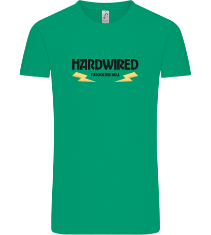 Hardwired Design - Comfort Unisex T-Shirt_SPRING GREEN_front