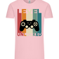 Level Unlocked Game Controller Design - Comfort Unisex T-Shirt_CANDY PINK_front