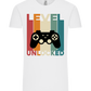Level Unlocked Game Controller Design - Comfort Unisex T-Shirt_WHITE_front