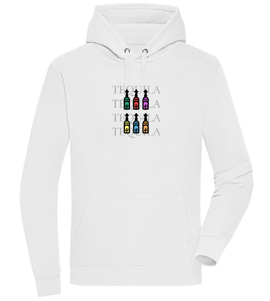 Tequila Design - Premium unisex hoodie_WHITE_front