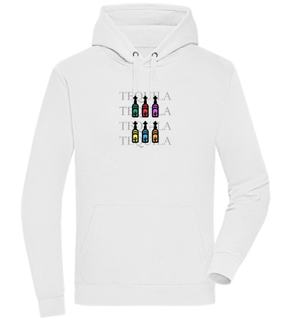Tequila Design - Premium unisex hoodie_WHITE_front