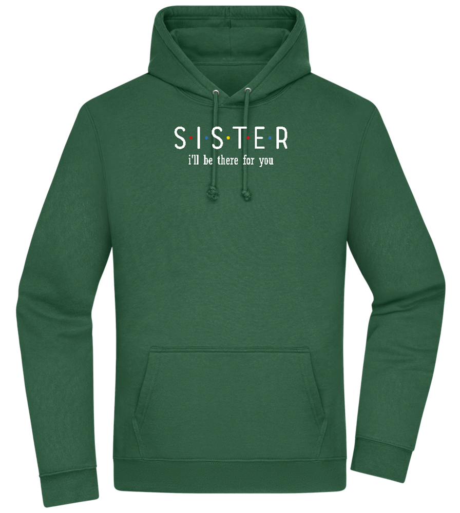 Sister Design - Premium Essential Unisex Hoodie_GREEN BOTTLE_front