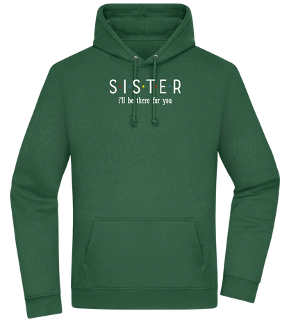 Sister Design - Premium Essential Unisex Hoodie_GREEN BOTTLE_front