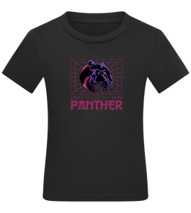Retro Panther 2 Design - Comfort kids fitted t-shirt