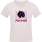Retro Panther 2 Design - Comfort kids fitted t-shirt_LIGHT PINK_front