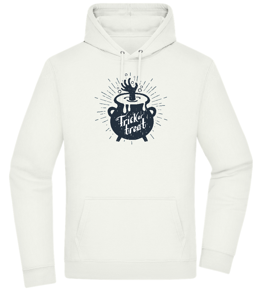 Trick Treat Design - Premium Essential Unisex Hoodie_CREAMY GREEN_front