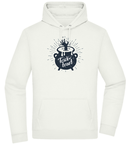 Trick Treat Design - Premium Essential Unisex Hoodie_CREAMY GREEN_front