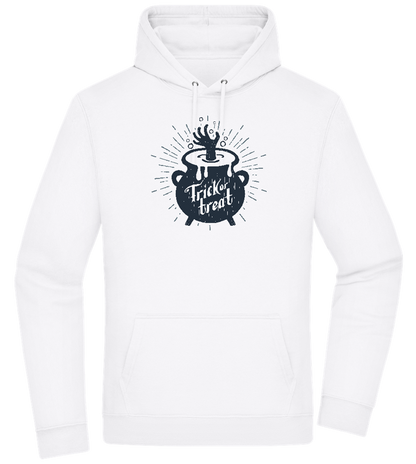 Trick Treat Design - Premium Essential Unisex Hoodie_WHITE_front