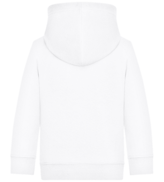 Best Sister in the World Design - Comfort Kids Hoodie_WHITE_back