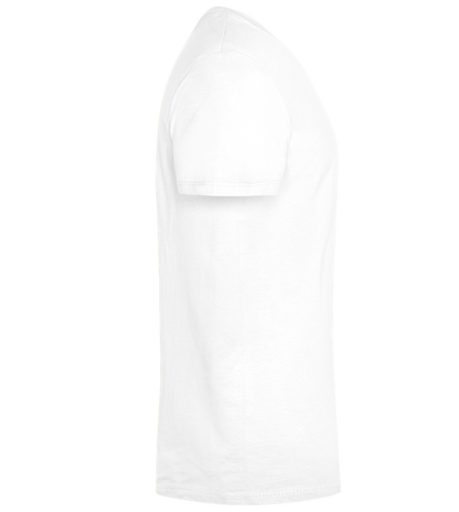 Waifu Material Design - Premium men's t-shirt_WHITE_right