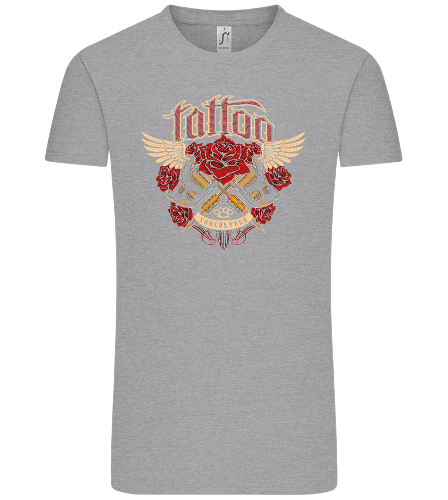 Subculture Tattoo Design - Comfort Unisex T-Shirt_ORION GREY_front